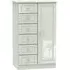Balmoral 1 Door Midi Wardrobe - Cashmere
