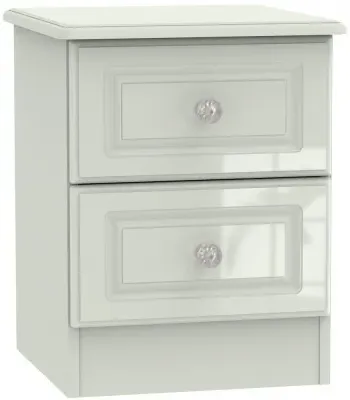 Balmoral 2 Drawer Bedside Cabinet - Cashmere image