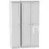 Balmoral 3-Door Triple Wardrobe - White, Gloss