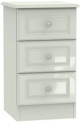 Balmoral 3 Drawer Bedside Cabinet - Kaschmir image