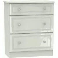 Balmoral 3 Drawer Deep Chest - Kaschmir