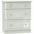 Balmoral 3 Drawer Deep Chest - Kaschmir
