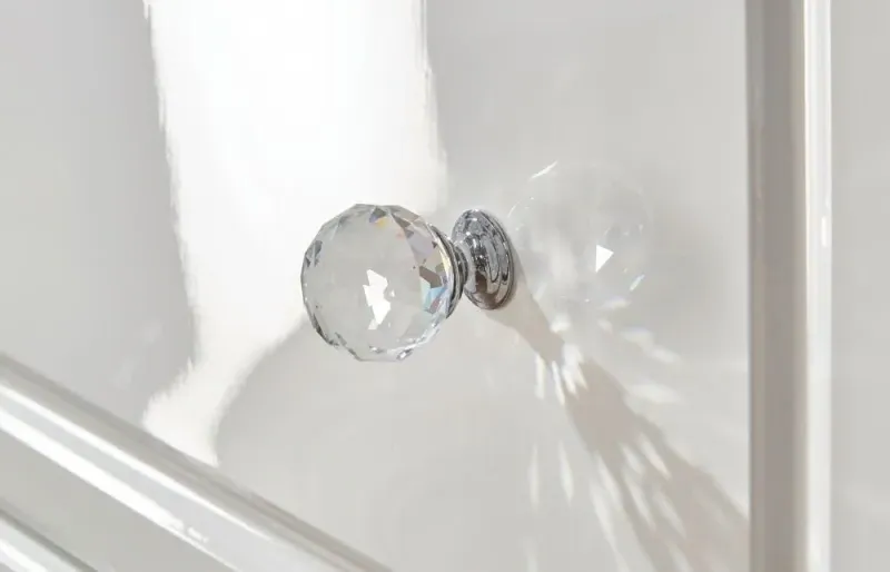 Balmoral 3 Drawer Deep Chest - White