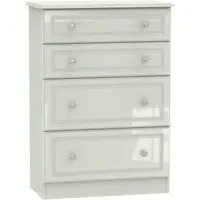 Balmoral 4 Drawer Deep Chest - Cashmere