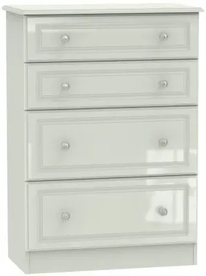 Balmoral 4 Drawer Deep Chest - Cashmere image