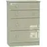 Balmoral 4 Drawer Deep Chest - Mushroom