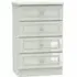Balmoral 4 Drawer Midi Chest - Kaschmir