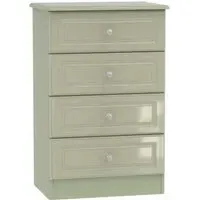 Balmoral 4 Drawer Midi Chest - Mushroom
