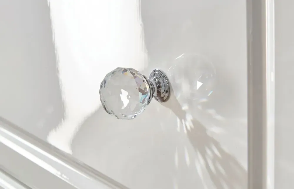 Balmoral 6 Drawer Midi Chest - White