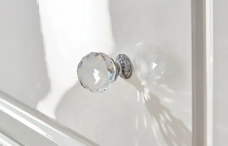 Balmoral Bed Box - White, High Gloss