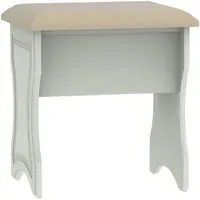 Balmoral Padded Dressing Stool - Cashmere