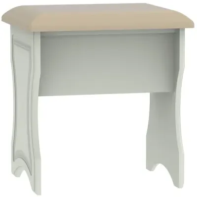 Balmoral Padded Dressing Stool - Cashmere image