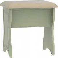 Balmoral Padded Dressing Stool - Mushroom