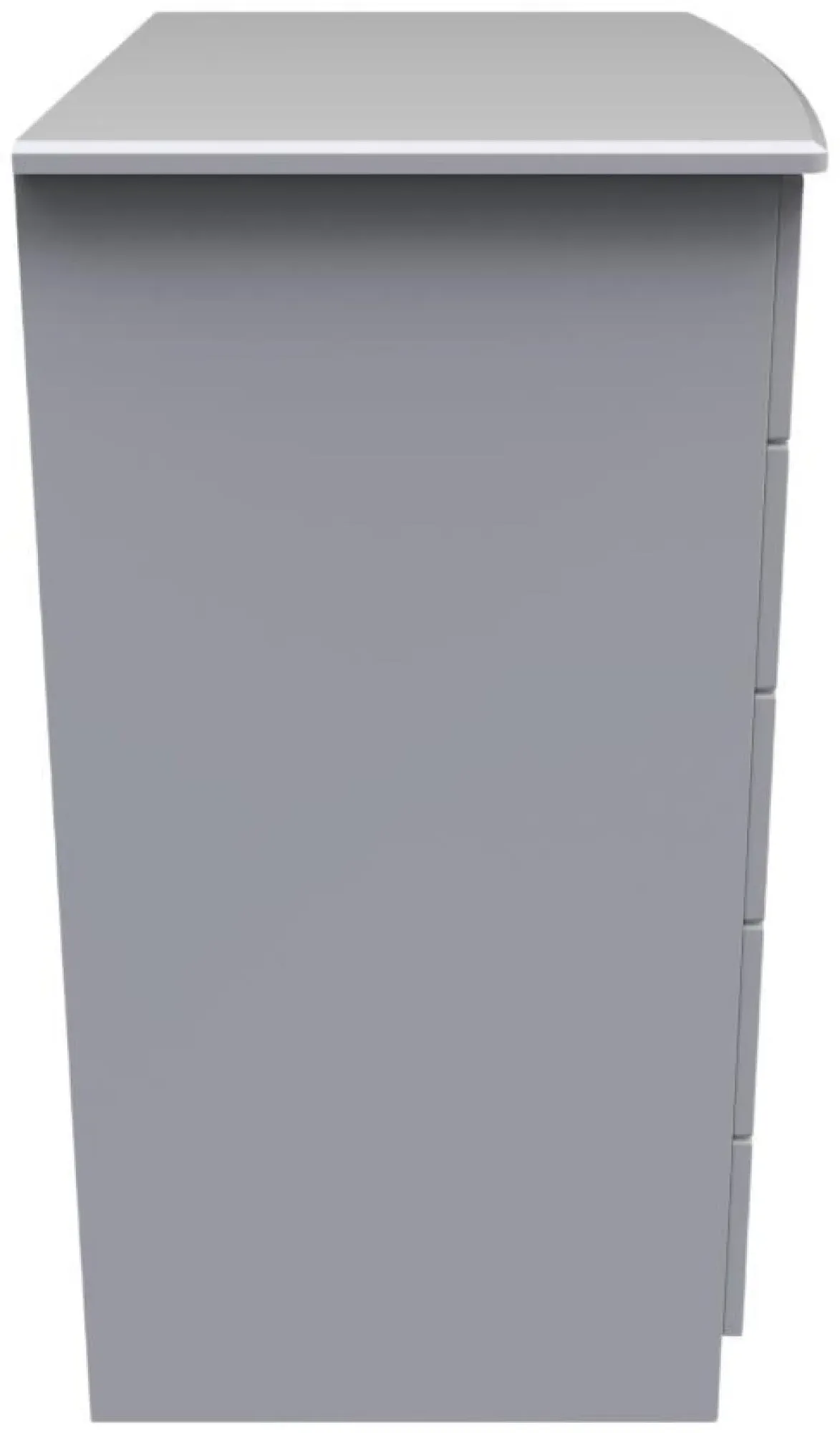 Bella 1 Door Midi Wardrobe - Grey