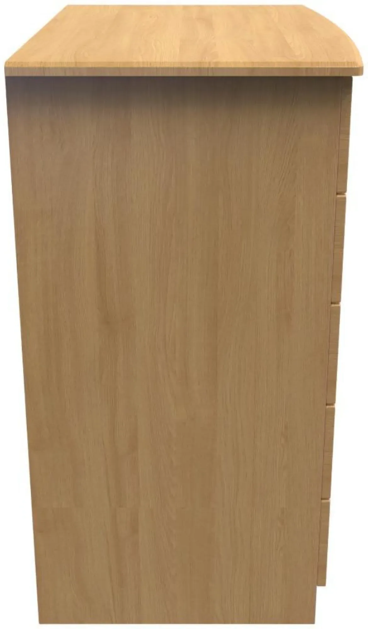 Bella 1 Door Midi Wardrobe - Oak