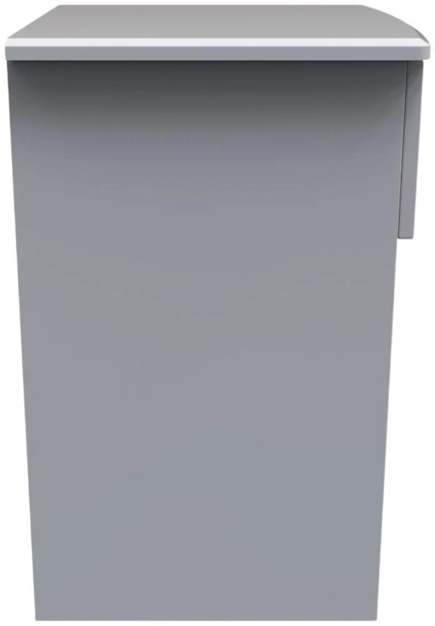 Bella 1 Drawer Bedside Cabinet - Grey