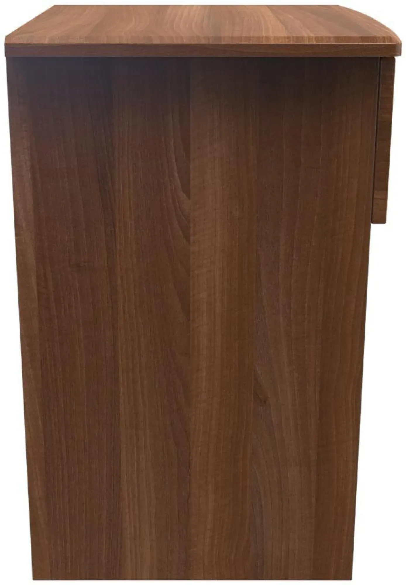 Bella 1 Drawer Bedside Cabinet - Walnut