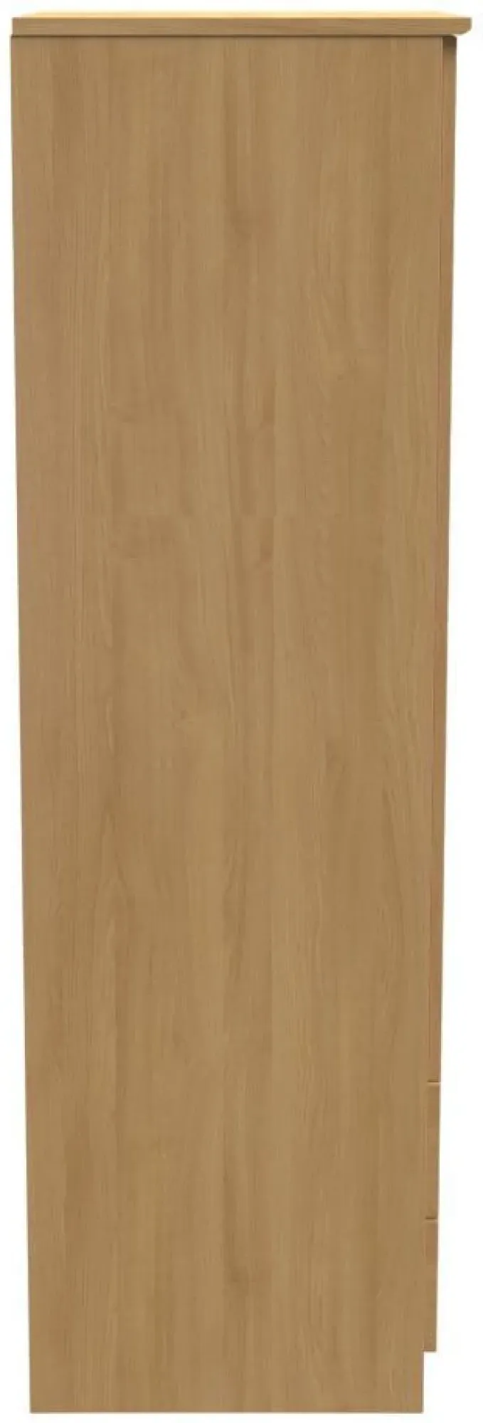 Bella 2 Door 2 Drawer Double Wardrobe - Oak