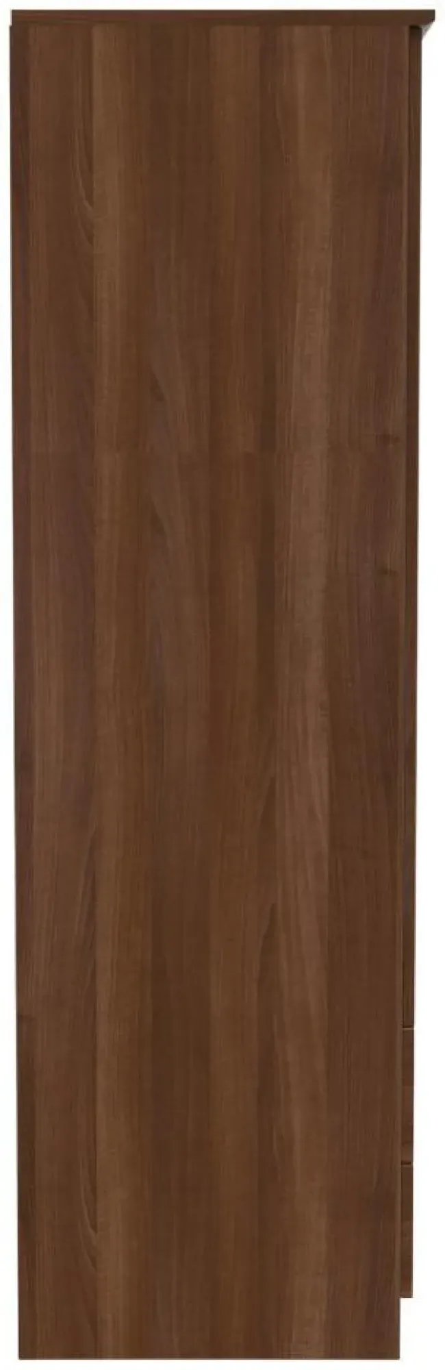 Bella 2 Door 2 Drawer Double Wardrobe - Walnut