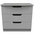 Bella 3 Drawer Chest - Grey