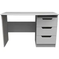 Bella 3 Drawer Desk - Grey Ash