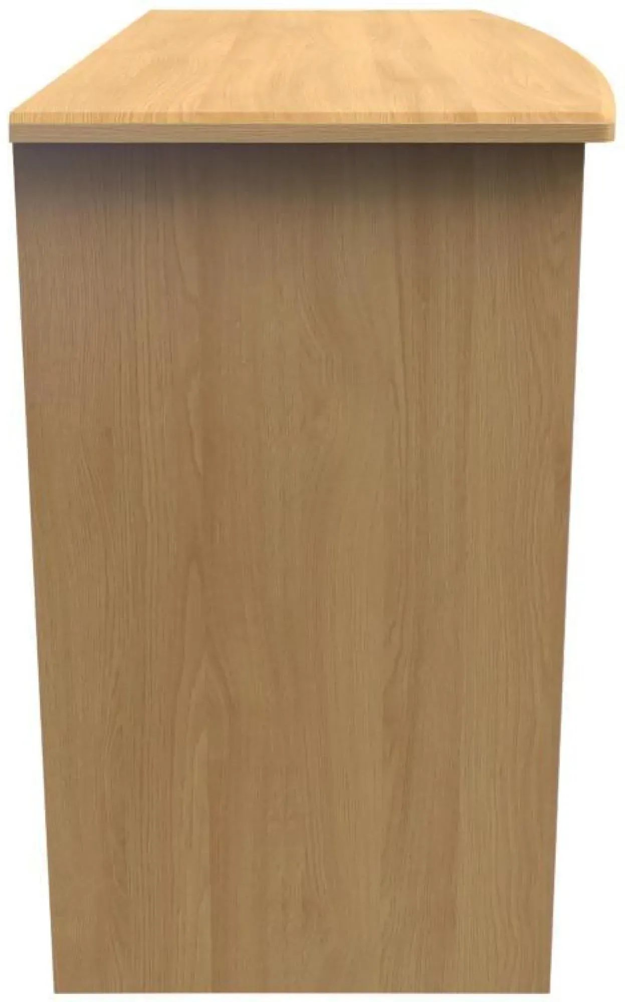 Bella 3 Drawer Desk - Oak