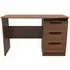 Bella 3 Drawer Desk - Walnut