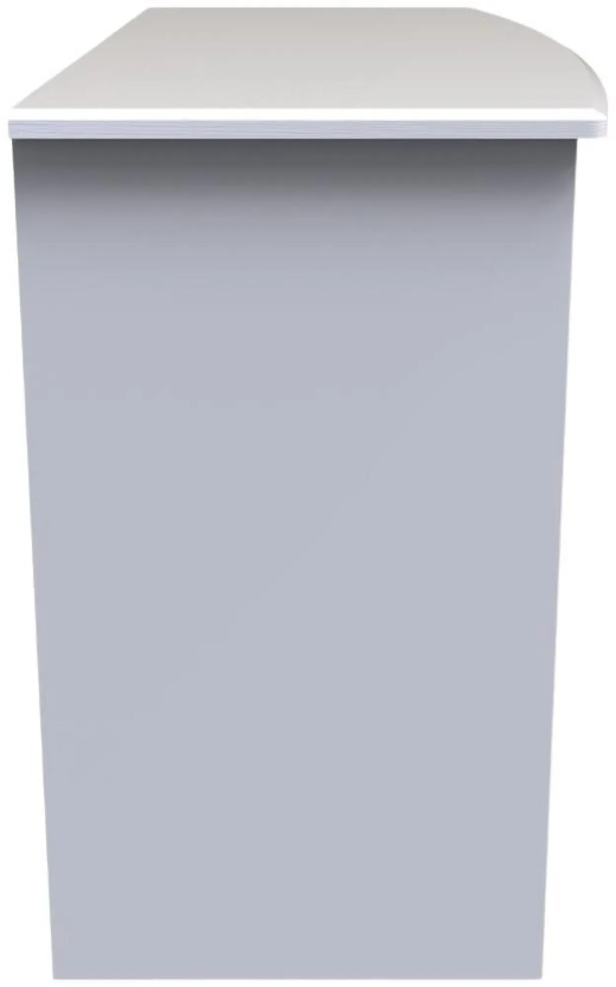 Bella 3 Drawer Desk - White Ash