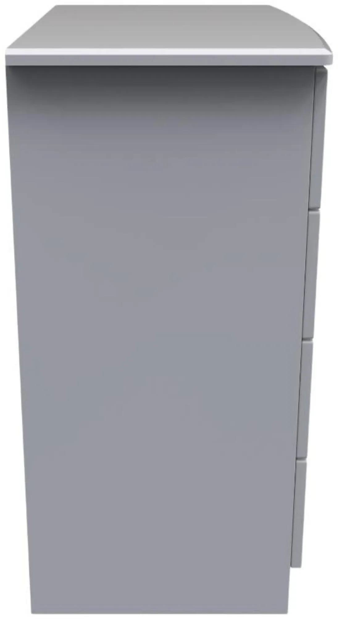 Bella 4 Drawer Chest - Grey