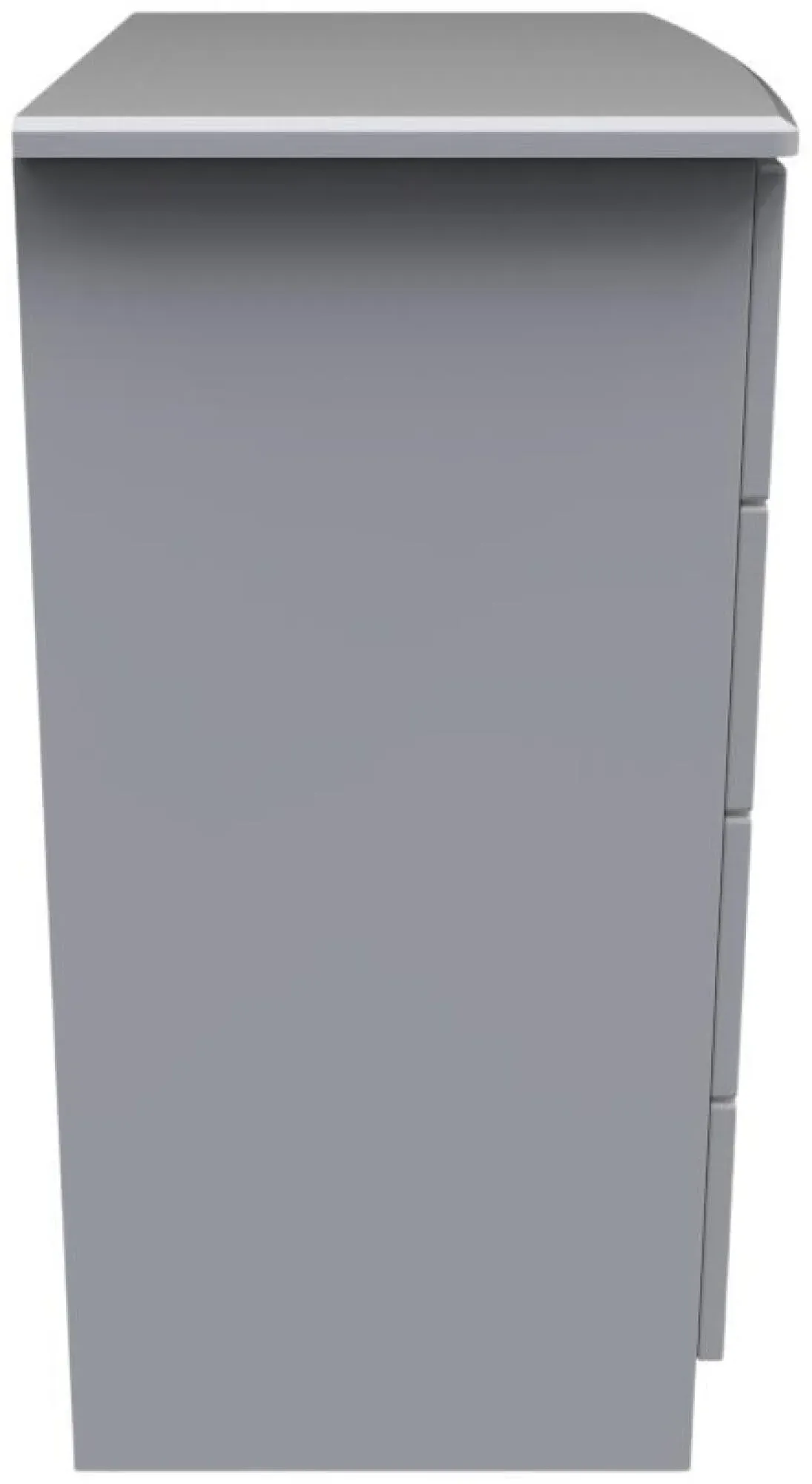 Bella 4 Drawer Chest - Grey Ash