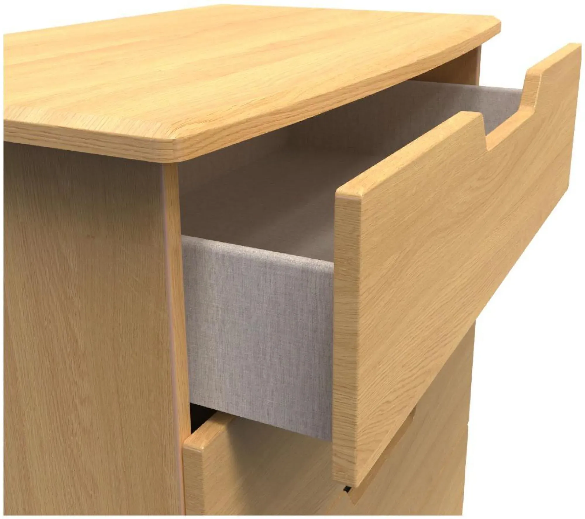 Bella 4 Drawer Chest - Oak