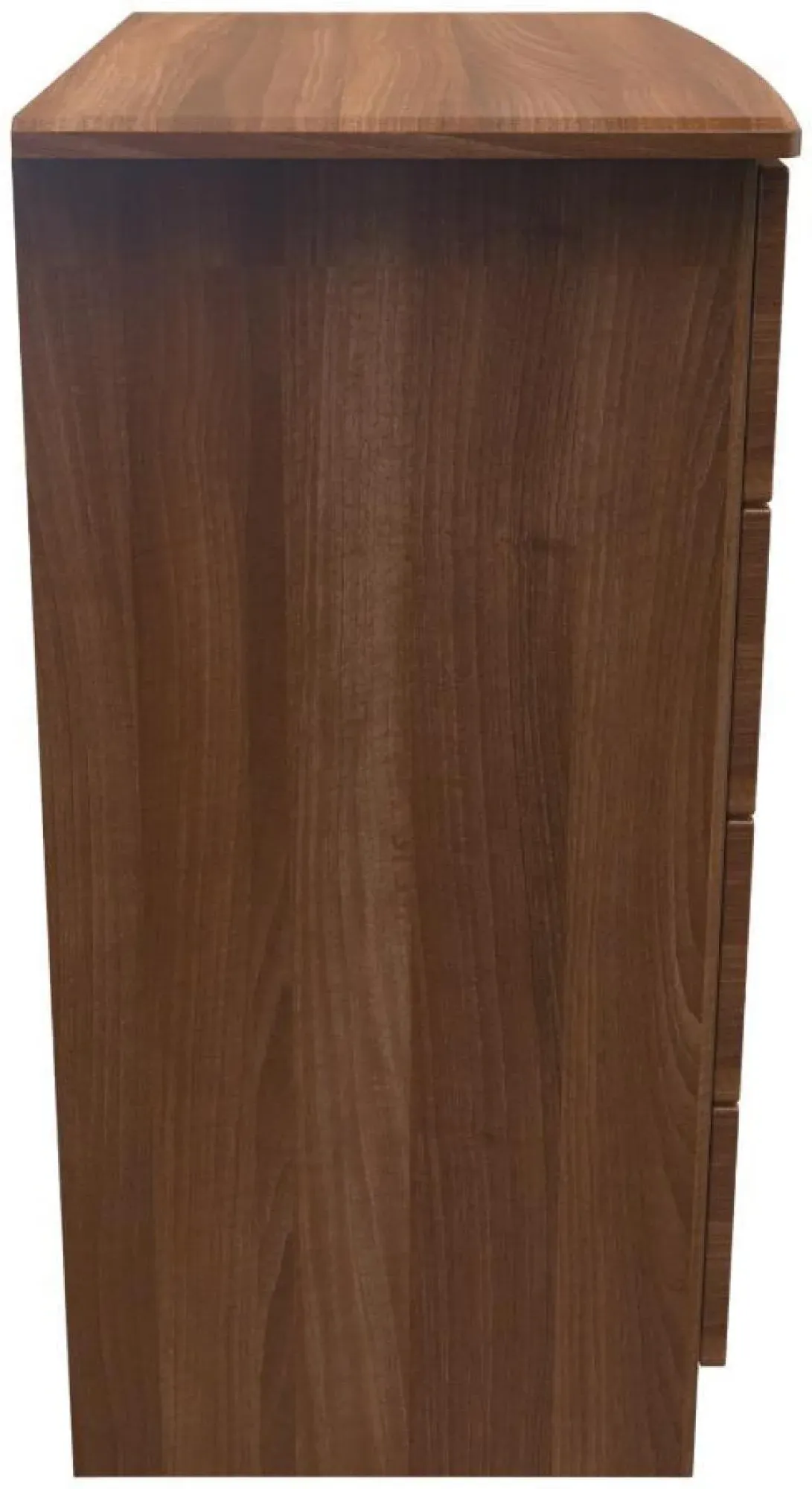 Bella 4 Drawer Chest - Walnut