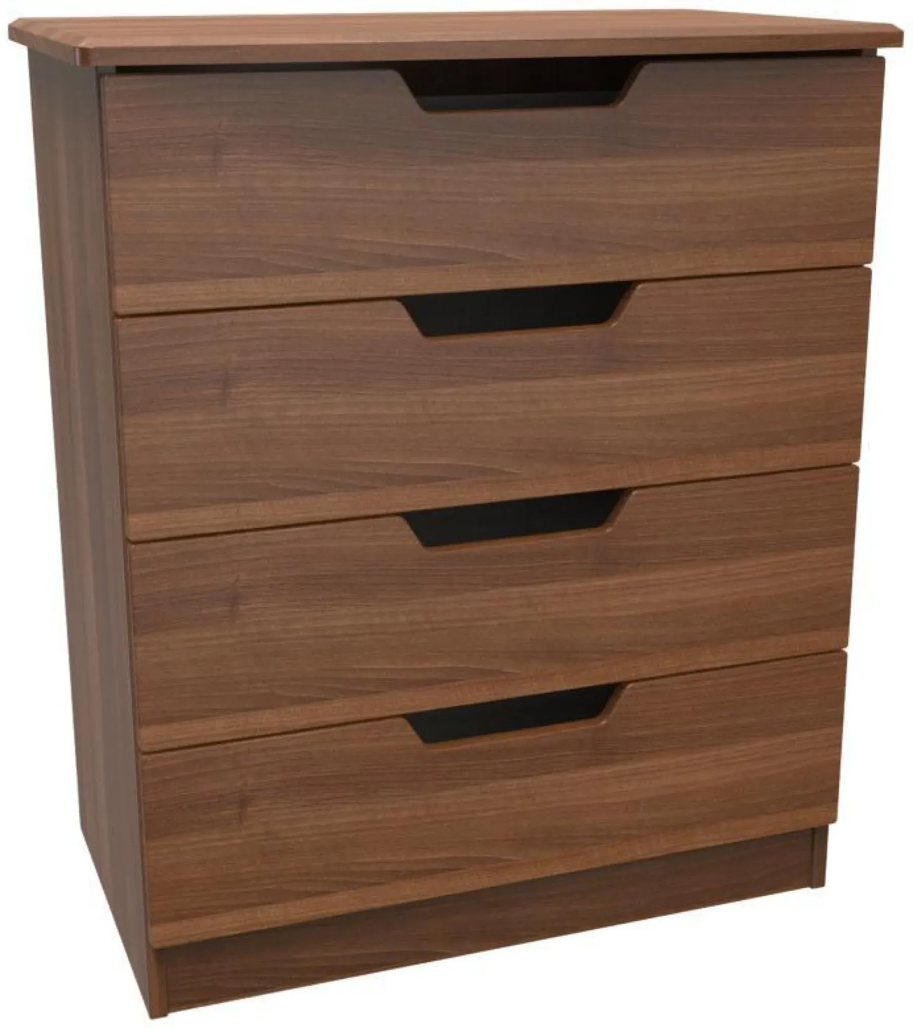 Bella 4 Drawer Chest - Walnut