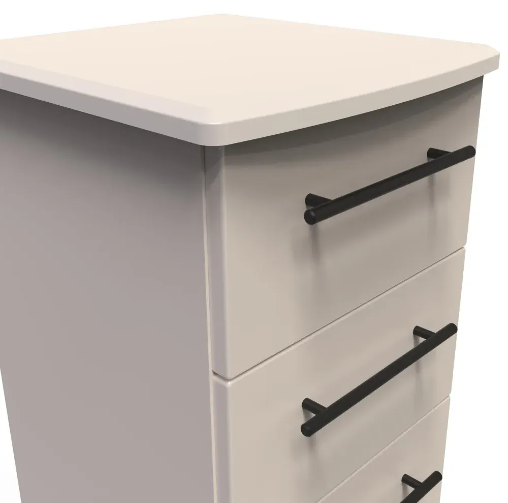 Beverley 3 Drawer Bedside Cabinet - Kashmir, Particle Wood