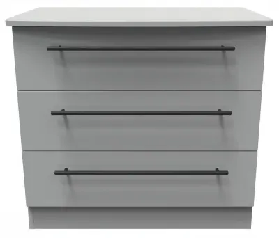 Beverley 3 Drawer Chest - Dusk Grey image