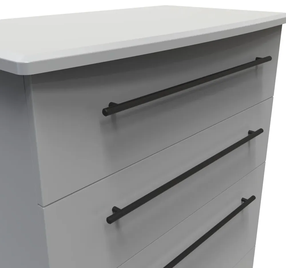 Beverley 4 Drawer Deep Chest - Dusk Grey