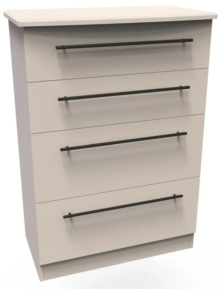 Beverley 4 Drawer Deep Chest - Kashmir