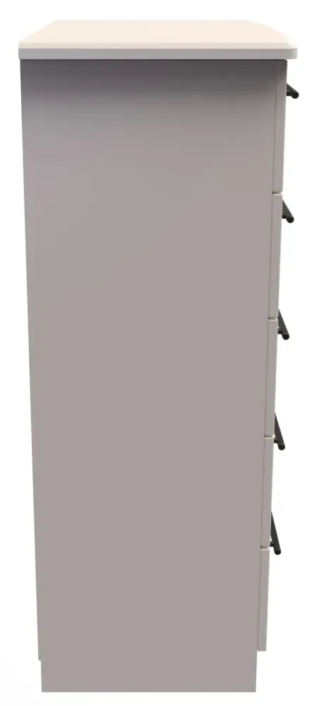 Beverley 5 Drawer Chest - Cashmere