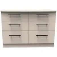Beverley 6 Drawer Midi Chest - Kashmir