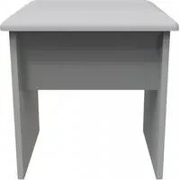 Beverley Padded Dressing Stool - Dusk Grey