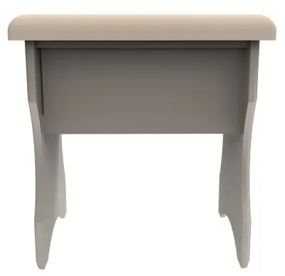 Beverley Padded Dressing Stool - Kashmir