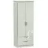 Camden 2 Door 2 Drawer Tall Wardrobe - Cashmere