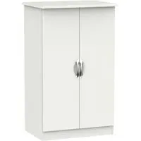Camden 2 Door Midi Wardrobe - Light Grey