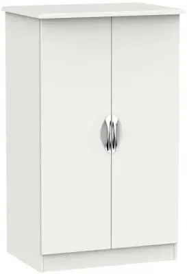 Camden 2 Door Midi Wardrobe - Light Grey image
