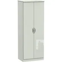 Camden 2 Door Tall Wardrobe - Cashmere