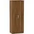 Camden 2 Door Tall Wardrobe - Noche Walnut