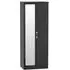 Camden 2 Door Tall Wardrobe with Mirror - Black Gloss