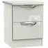 Camden 2 Drawer Bedside Cabinet - Cashmere