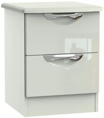 Camden 2 Drawer Bedside Cabinet - Cashmere image