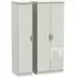 Camden 3 Door Triple Wardrobe - Cashmere